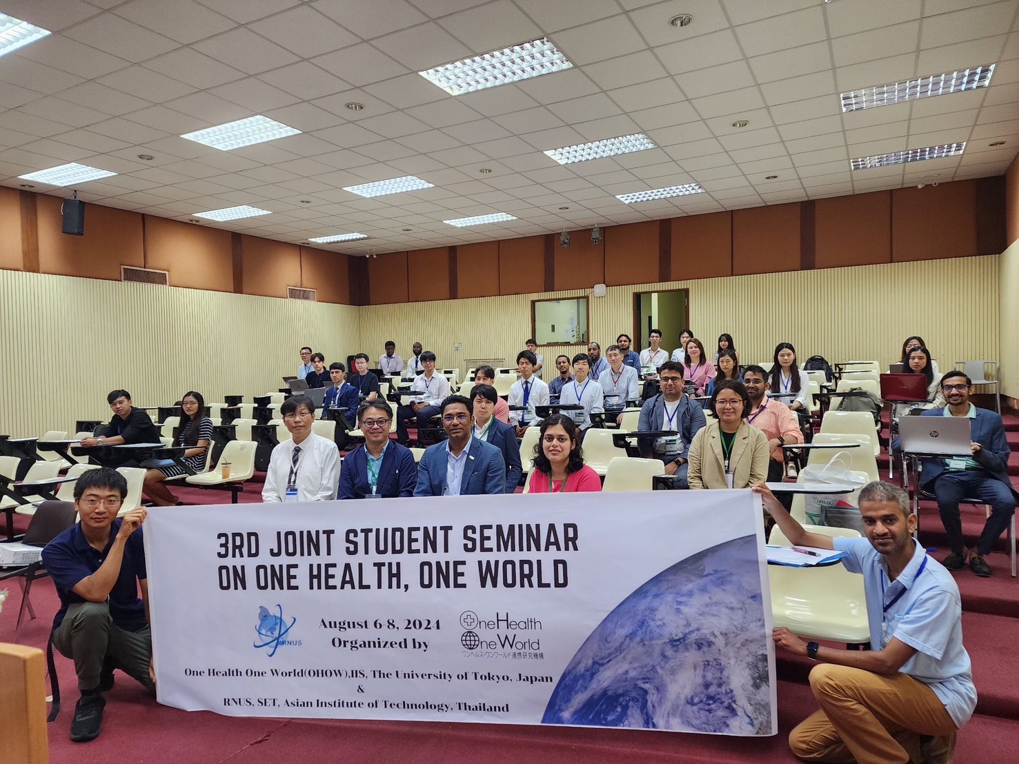 The third Joint Student Seminar on One Health One World (OHOW)