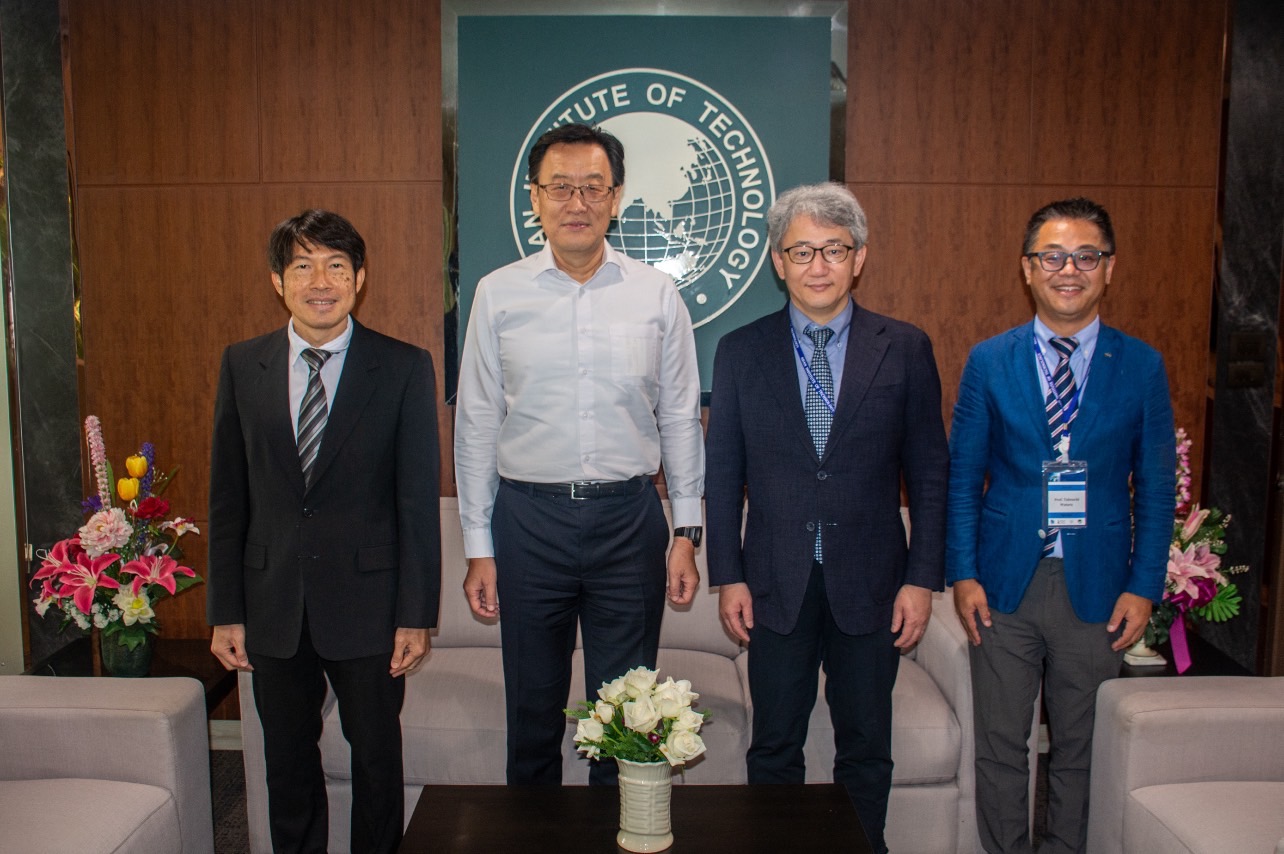 Director of IIS, University of Tokyo Visits AIT for Research Collaboration Meeting