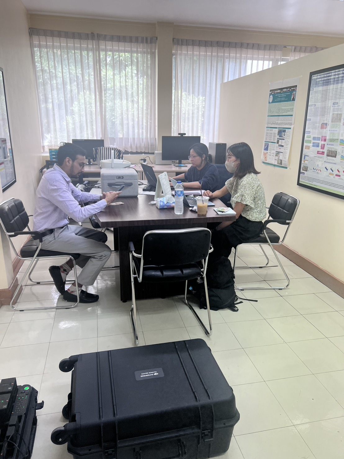 There was a meeting at the RNUS office regarding future collaboration
