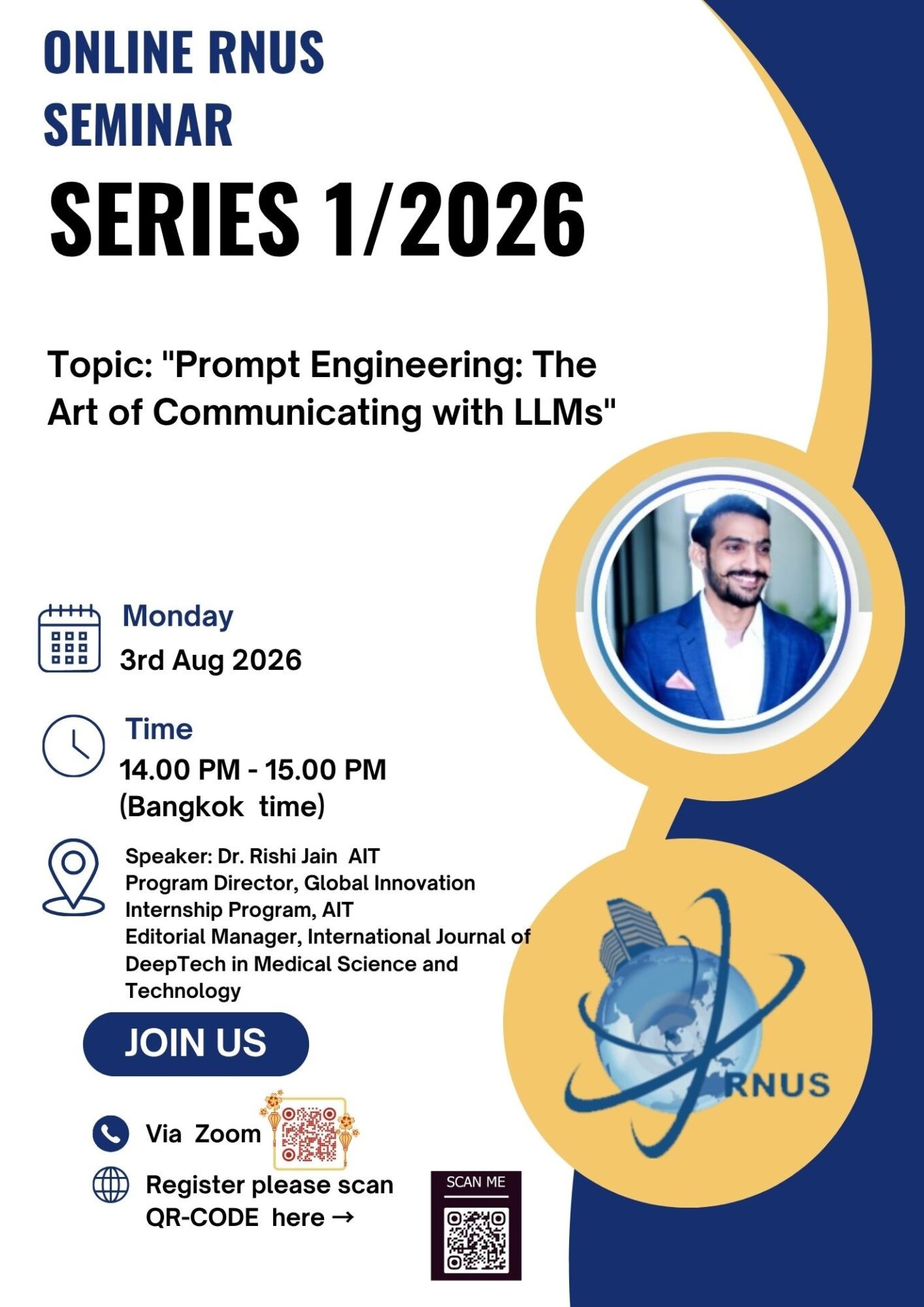 ONLINE RNUS SEMINAR SERIES 1/2026