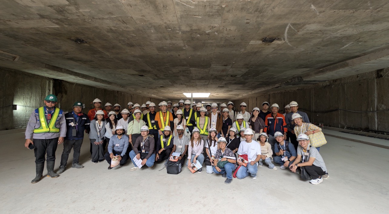 Visit to the Orange Line MRT construction project, Bang Khun Non–Thailand Cultural Centre section